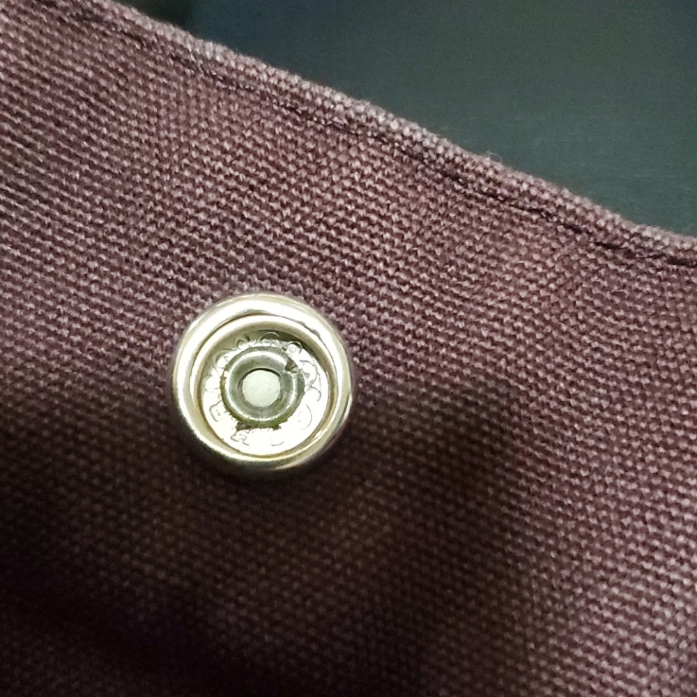 Hermès Fourre Tout PM,Tote Bag Purple Canvas - Picture 11 of 11
